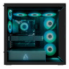 ARCTIC Xtender Black (Tinted Glass) Midi Tower