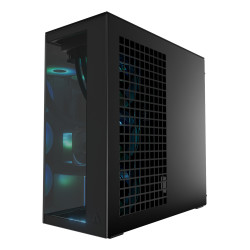 ARCTIC Xtender VG Black (Tinted Glass) „Midi Tower“ Juoda