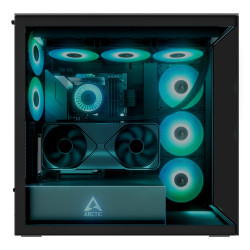 ARCTIC Xtender VG Black (Tinted Glass) Midi Tower