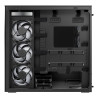 ARCTIC Xtender VG Black (Tinted Glass) „Midi Tower“ Juoda