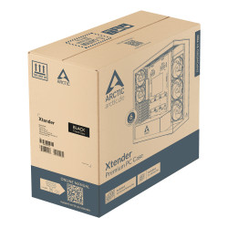 ARCTIC Xtender VG Black (Tinted Glass) Midi Tower