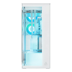 ARCTIC Xtender VG White (Clear Glass) „Midi Tower“ Balta