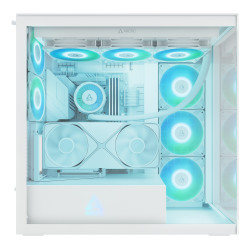 ARCTIC Xtender VG White (Clear Glass) Midi Tower