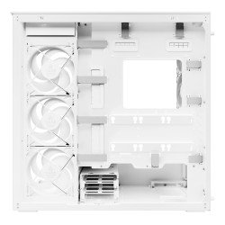 ARCTIC Xtender VG White (Clear Glass) „Midi Tower“ Balta