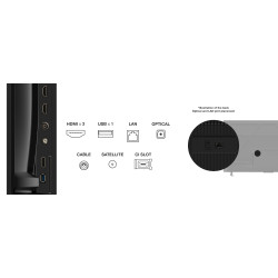 TCL P6K 55P6K televizorius 139,7 cm (55") 4K Ultra HD Smart TV „Wi-Fi“ Metalinis