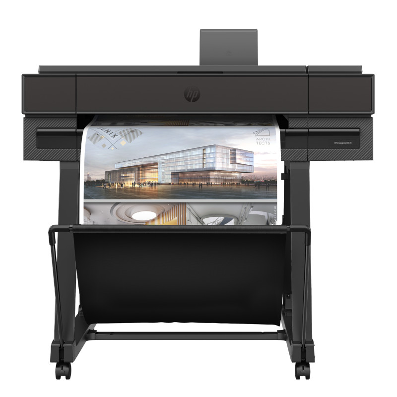 HP Designjet T870 24-in Printer didelio formato spausdintuvas „Wi-Fi“ Terminis rašalinis Spalva 2400 x 1200 DPI A1 (594 x 841 mm