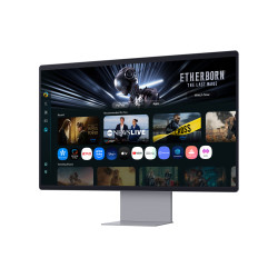Samsung M90SF computer monitor 81.3 cm (32") 3840 x 2160 pixels 4K Ultra HD OLED Silver