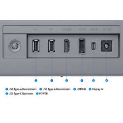 Samsung M90SF kompiuterio monitorius 81,3 cm (32") 3840 x 2160 pikseliai 4K Ultra HD OLED Sidabras