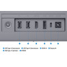 Samsung M90SF kompiuterio monitorius 81,3 cm (32") 3840 x 2160 pikseliai 4K Ultra HD OLED Sidabras
