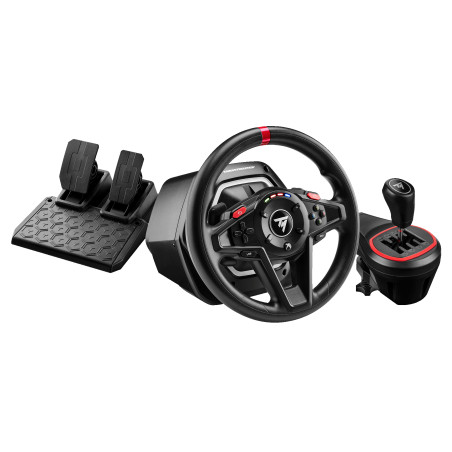 Thrustmaster T128 Shifter Pack Juoda USB Vairas + pedalai + pavarų perjungiklis Analoginis / skaitmeninis PC, Xbox One, Xbox One