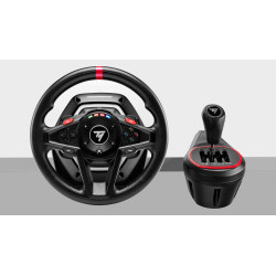 Thrustmaster T128 Shifter Pack Juoda USB Vairas + pedalai + pavarų perjungiklis Analoginis / skaitmeninis PC, Xbox One, Xbox One
