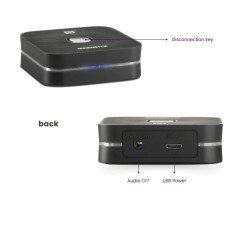 Marmitek 25008182 Bluetooth music receiver 100 m Black
