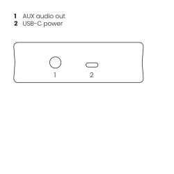 Marmitek 25008182 Bluetooth music receiver 100 m Black