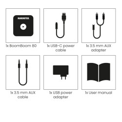 Marmitek 25008182 Bluetooth music receiver 100 m Black