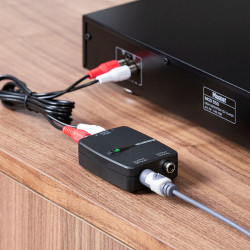 Marmitek 25008412 audio converter Black