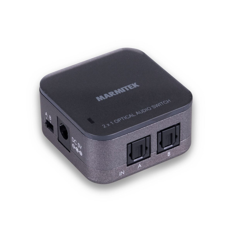 Marmitek 25008202 audio switch Black