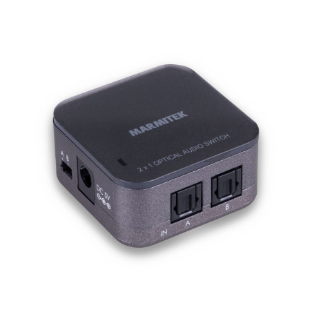 Marmitek 25008202 audio switch Black