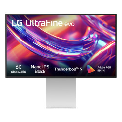 LG 32U990A-S kompiuterio monitorius 81,3 cm (32") 6144 x 3456 pikseliai 6K Ultra HD LCD Pilka