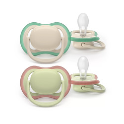 Philips AVENT SCF087/16 baby pacifier Classic baby pacifier Orthodontic Silicone Green, Grey