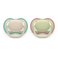 Philips AVENT SCF087/16 kūdikio žindukas Klasikinis kūdikio čiulptukas Ortodontinis Silikonas Žalia, Pilka