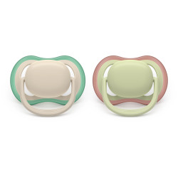Philips AVENT SCF087/16 baby pacifier Classic baby pacifier Orthodontic Silicone Green, Grey