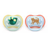 Philips AVENT SCF087/02 baby pacifier Classic baby pacifier Orthodontic Silicone Multicolour