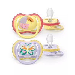 Philips AVENT SCF087/04 kūdikio žindukas Klasikinis kūdikio čiulptukas Ortodontinis Silikonas Multi spalvos
