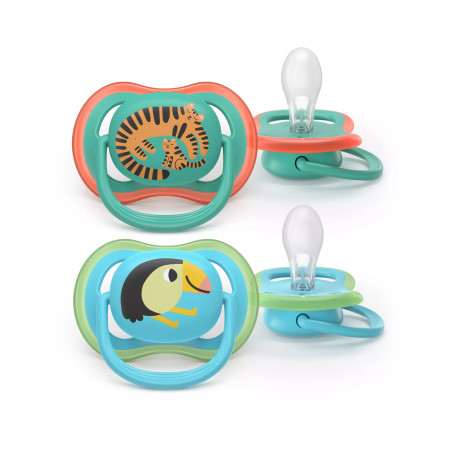 Philips AVENT SCF087/11 baby pacifier Classic baby pacifier Orthodontic Silicone Multicolour