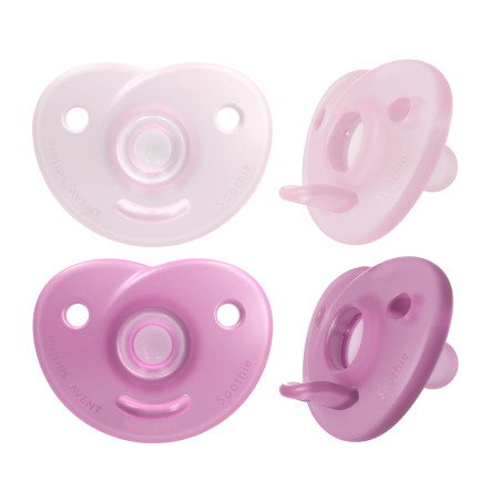 Philips AVENT SCF099/27 kūdikio žindukas Klasikinis kūdikio čiulptukas Turas Silikonas Rožinė