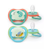 Philips AVENT SCF376/28 kūdikio žindukas Klasikinis kūdikio čiulptukas Ortodontinis Silikonas Multi spalvos