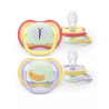 Philips AVENT SCF376/25 baby pacifier Night baby pacifier Orthodontic Silicone Multicolour