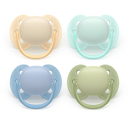 Philips AVENT SCF091/50 baby pacifier Ultra soft pacifier Orthodontic Silicone Multicolour