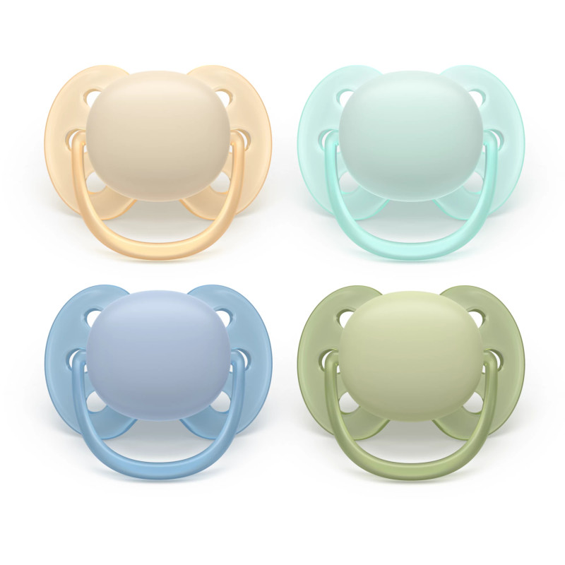 Philips AVENT SCF091/50 kūdikio žindukas Itin minkštas čiulptukas Ortodontinis Silikonas Multi spalvos