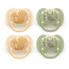 Philips AVENT SCF091/52 baby pacifier Ultra soft pacifier Orthodontic Silicone Green, Yellow