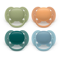 Philips AVENT SCF093/08 kūdikio žindukas Itin minkštas čiulptukas Ortodontinis Silikonas Multi spalvos
