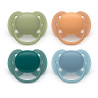 Philips AVENT SCF093/08 baby pacifier Ultra soft pacifier Orthodontic Silicone Multicolour
