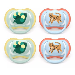 Philips AVENT SCF087/19 baby pacifier Classic baby pacifier Orthodontic Silicone Multicolour