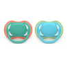 Philips AVENT SCF087/24 baby pacifier Classic baby pacifier Orthodontic Silicone Blue, Turquoise