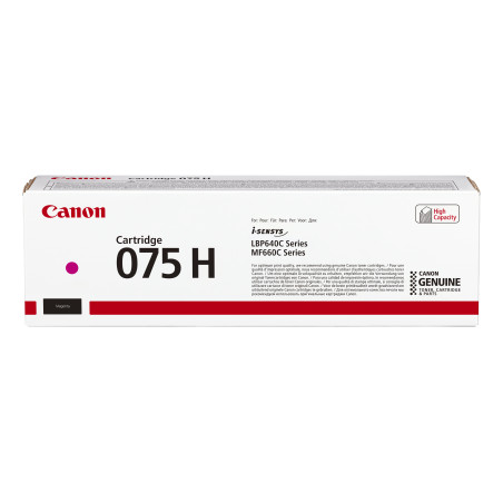 Canon 075 H tonerio kasetė 1 vnt Originalus Rausvai raudona