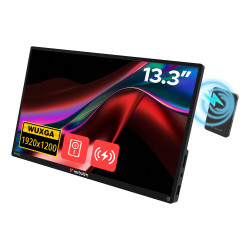 Verbatim 32087 portable TV/monitor Portable monitor Black 33.8 cm (13.3") 1920 x 1200 pixels