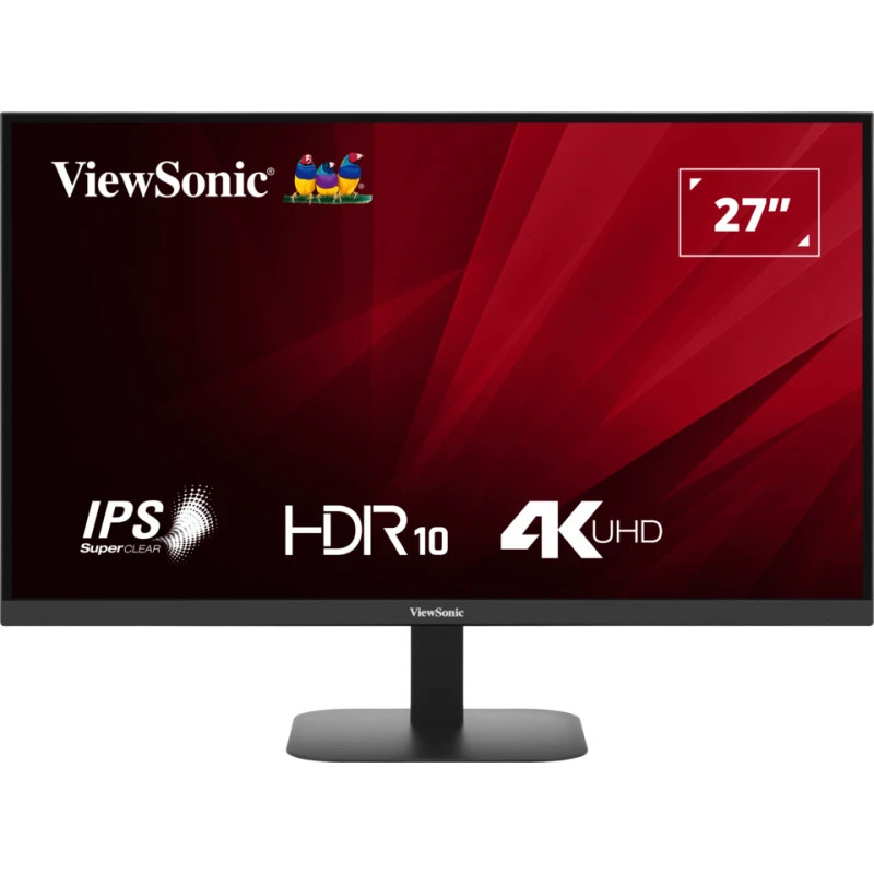 Viewsonic VA VA2708-4K-HD computer monitor 68.6 cm (27") 3840 x 2160 pixels 4K Ultra HD LED Black