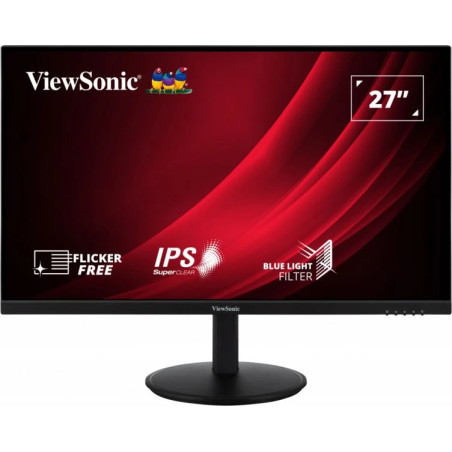 Viewsonic VG Series VG2709-2K-MHD-2 computer monitor 68.6 cm (27") 2560 x 1440 pixels Quad HD LED Black