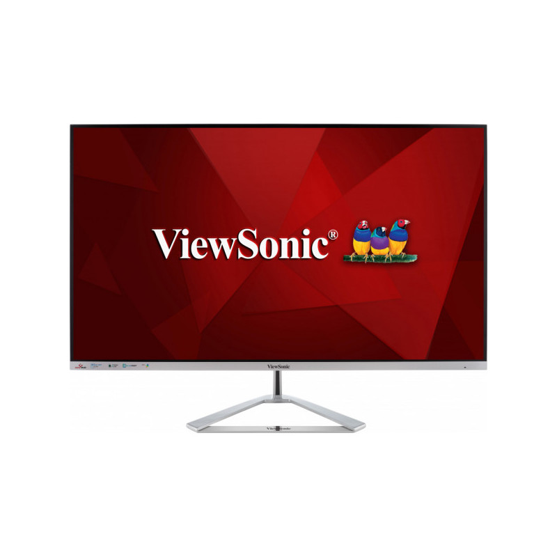 Viewsonic VX Series VX3276-MHD-3 computer monitor 81.3 cm (32") 1920 x 1080 pixels Full HD LED Silver