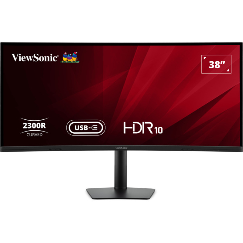 Viewsonic VA3820C computer monitor 96.5 cm (38") 3840 x 1600 pixels Wide Quad HD+ LED Black