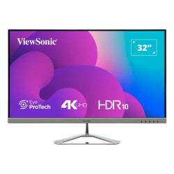 Viewsonic VX3276-4K-MHD-2 computer monitor 81.3 cm (32") 3840 x 2160 pixels 4K Ultra HD LCD Black, Silver
