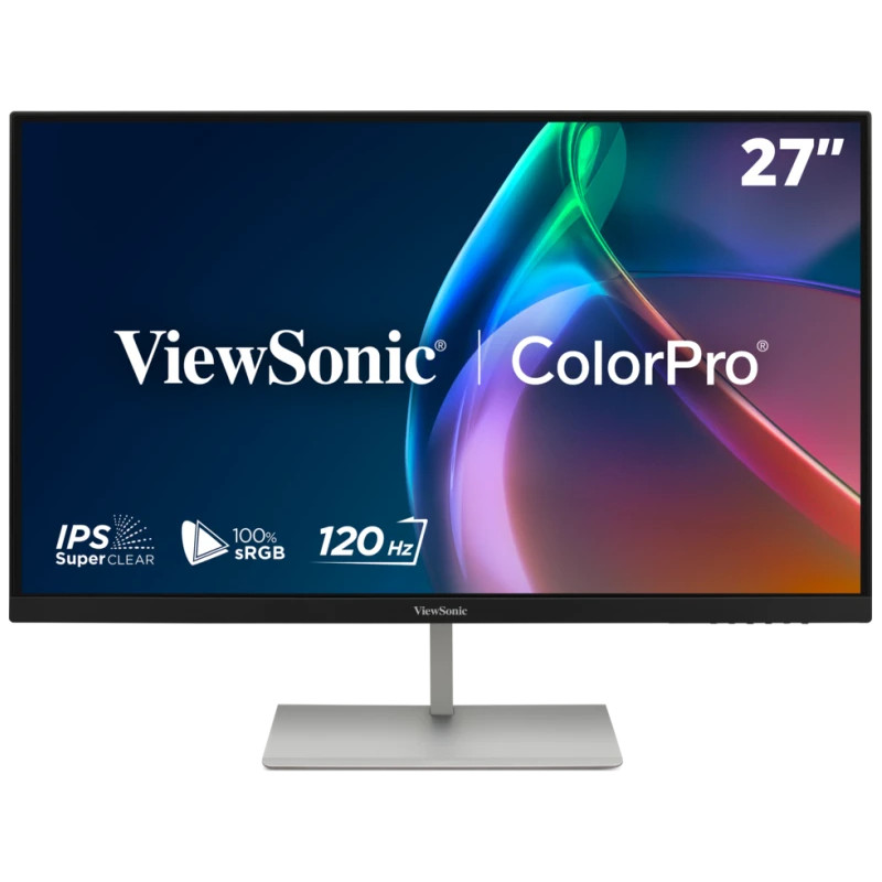 Viewsonic VP Series VP2766-2K computer monitor 68.6 cm (27") 2560 x 1440 pixels Quad HD LED Silver, Black