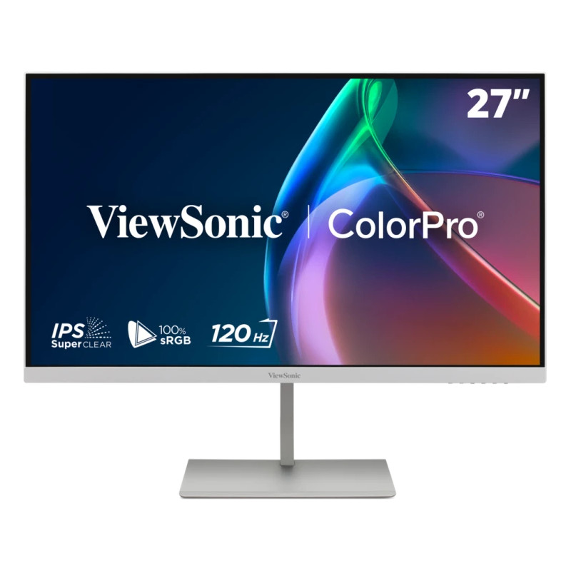 Viewsonic VP Series VP2766-2K-W computer monitor 68.6 cm (27") 2560 x 1440 pixels Quad HD LED White, Silver