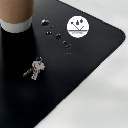 Leitz 53820095 desk pad Polyvinyl chloride (PVC) Black