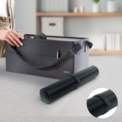 Leitz 53820095 desk pad Polyvinyl chloride (PVC) Black
