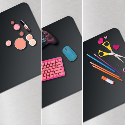 Leitz 53820095 desk pad Polyvinyl chloride (PVC) Black